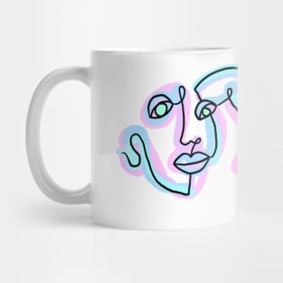 the three faces Mug